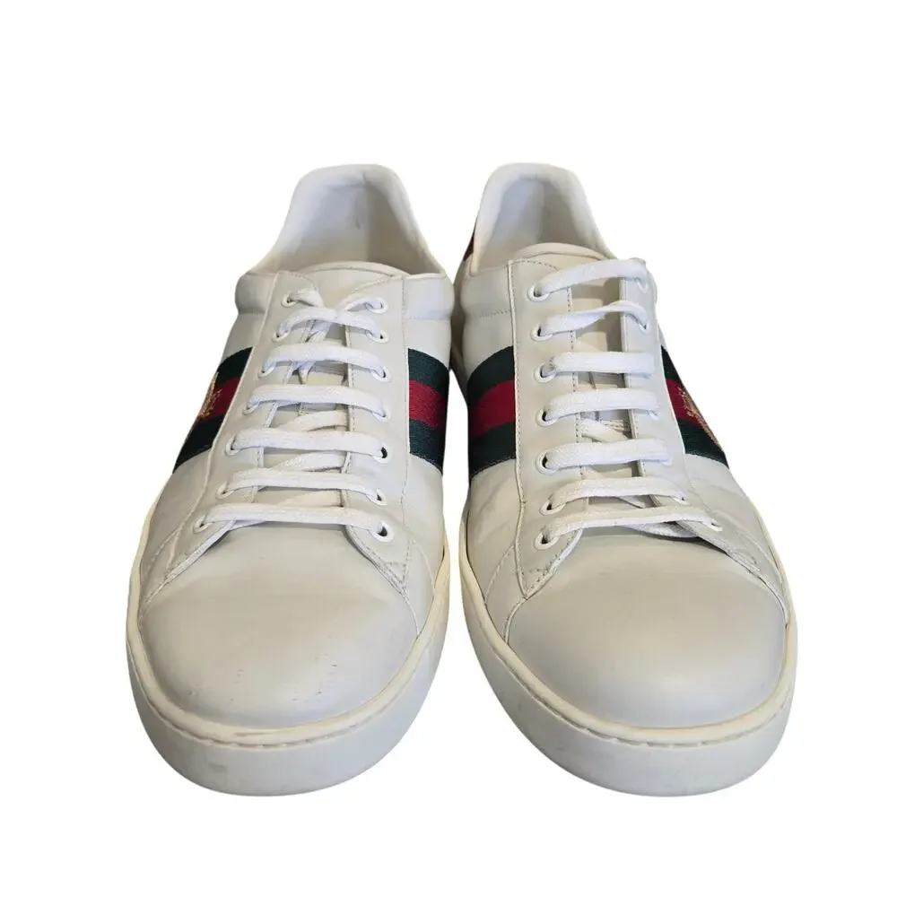 Gucci Ace Embroidered Bee Sneakers Size 14
